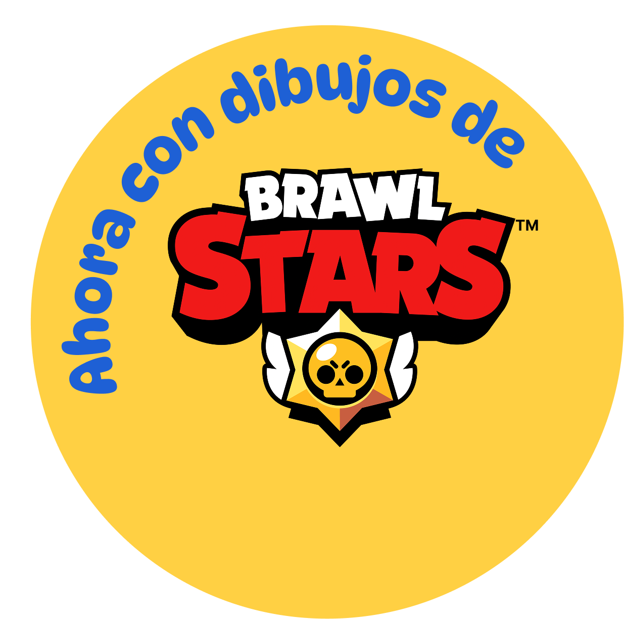 Ahora con dibujos de Brawl Stars
